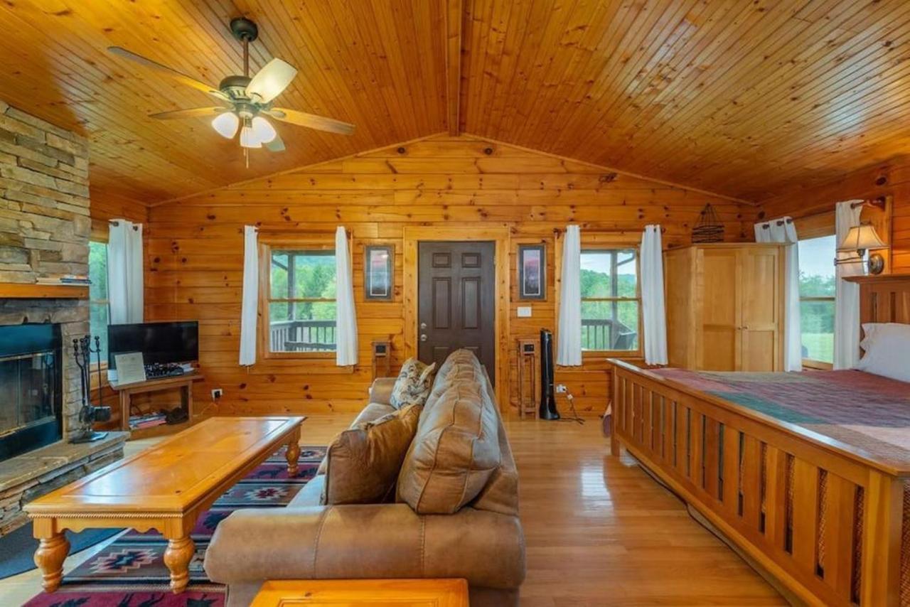Log Cabin Stunning Mountain Views On 12 Acres Candler Buitenkant foto