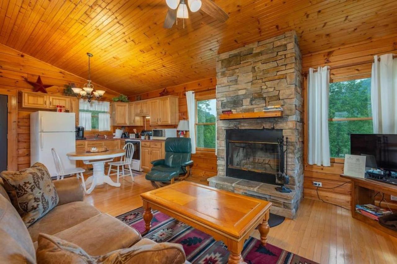 Log Cabin Stunning Mountain Views On 12 Acres Candler Buitenkant foto